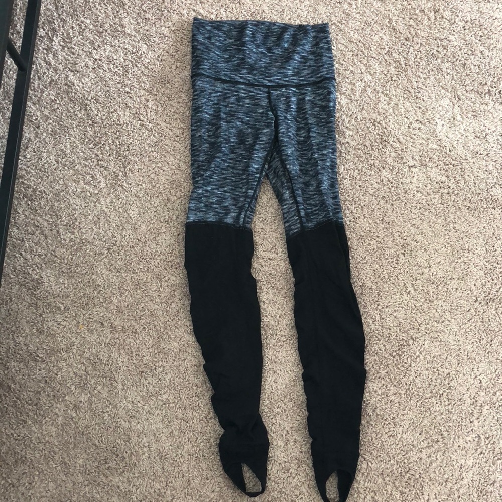 lululemon leggings with stirrups